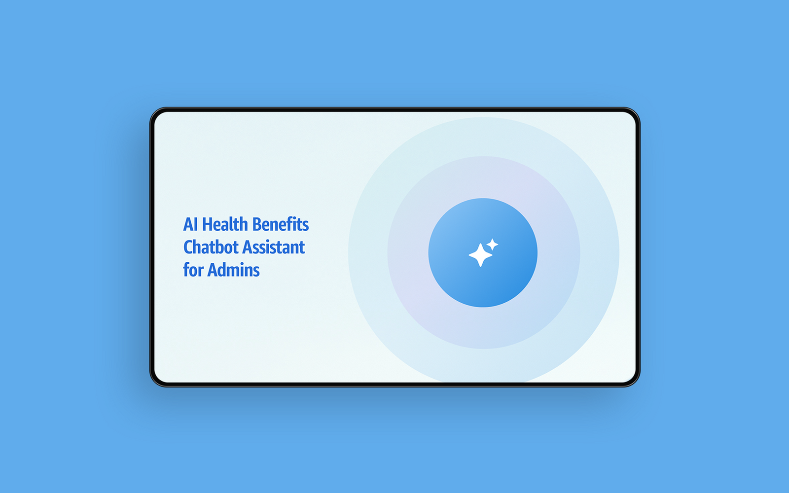 AI Health Benefits Assistant interface